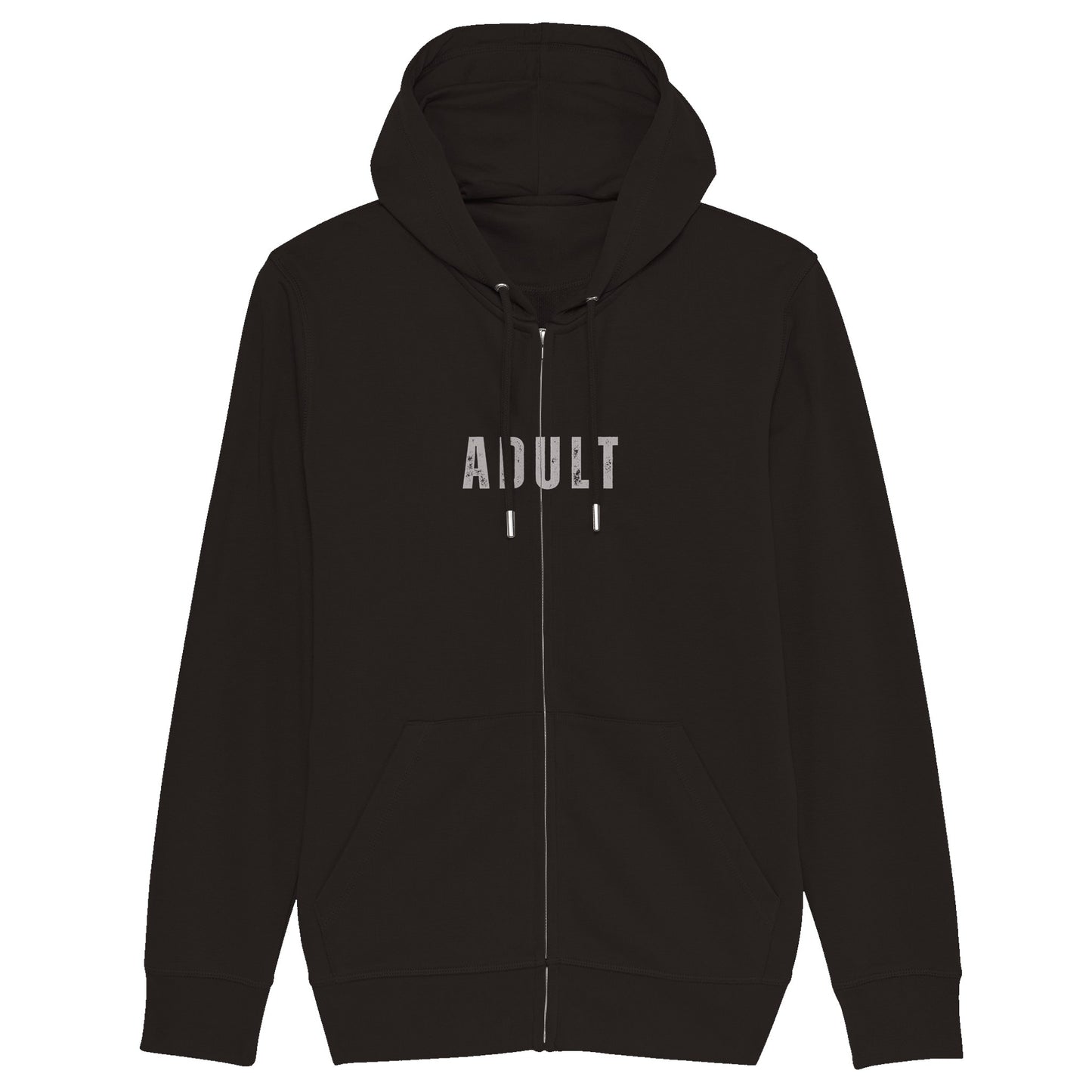 adult organic zip hoodie